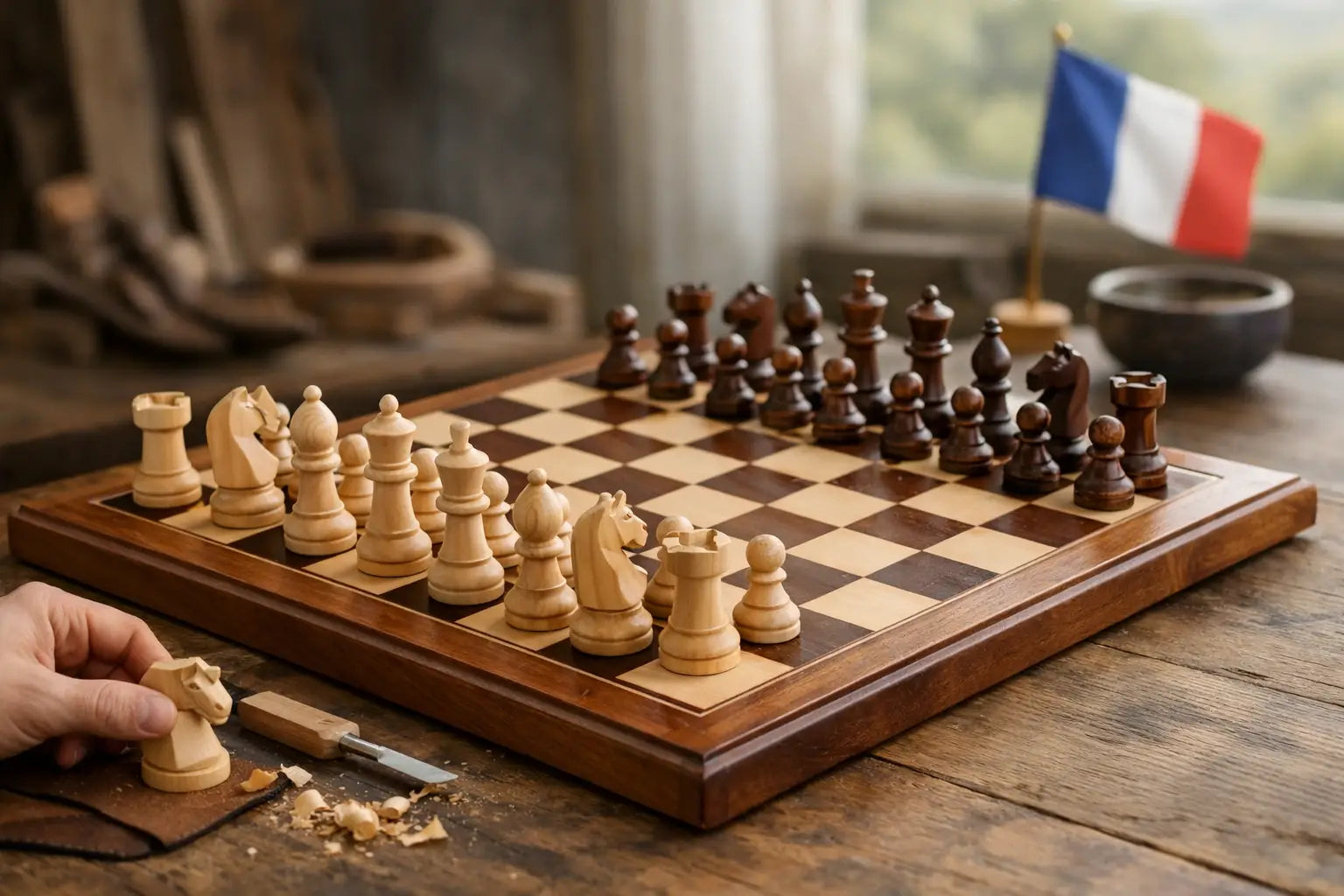 Échiquier fait main France - bien le choisir