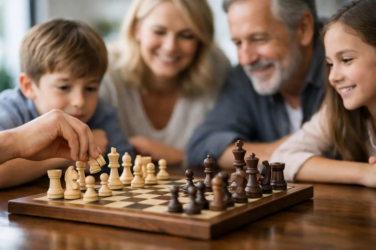 Quel échiquier pour transmettre en famille ?