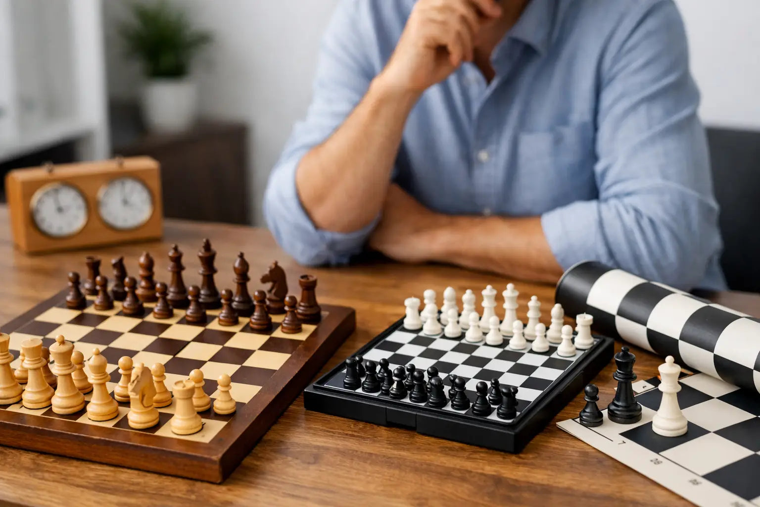 Quel échiquier pour débutant adulte ?