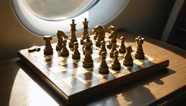 Échiquier Pliable Voyage Magnétique : Pratiquer le Gambit du Roi Partout dans le Monde