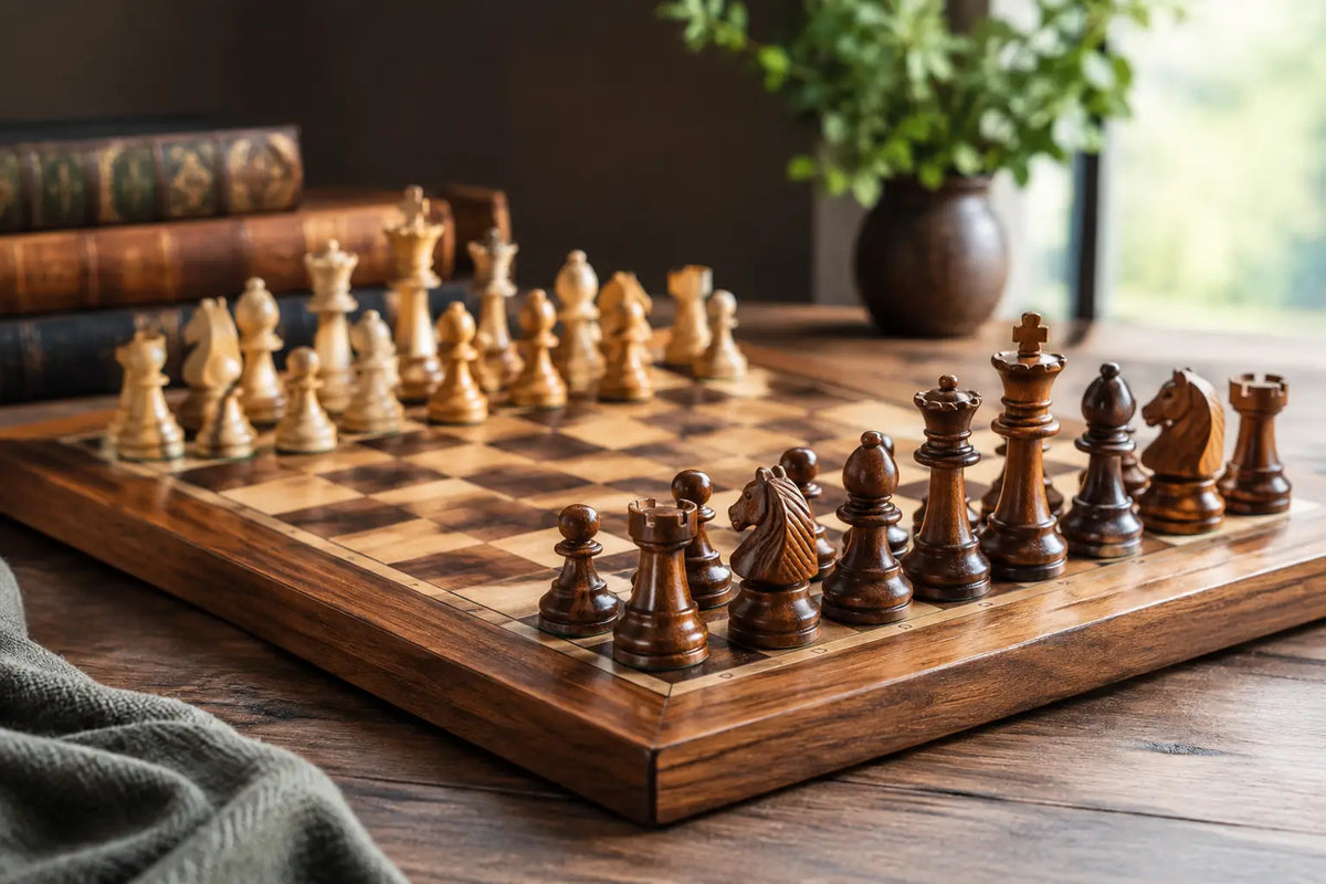Histoire de l’échiquier en bois et de son héritage