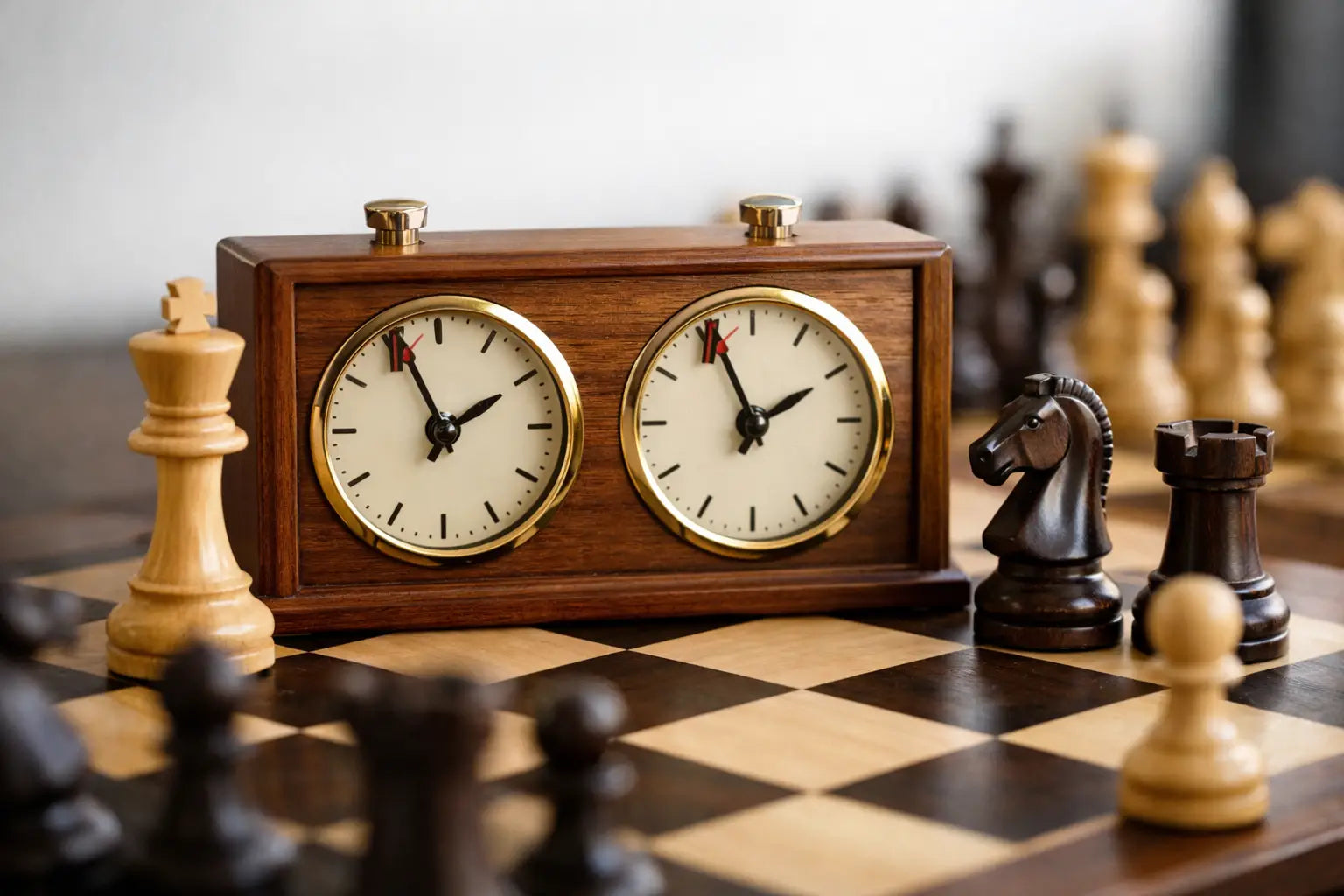 Pendule d’échecs bois premium - bien choisir