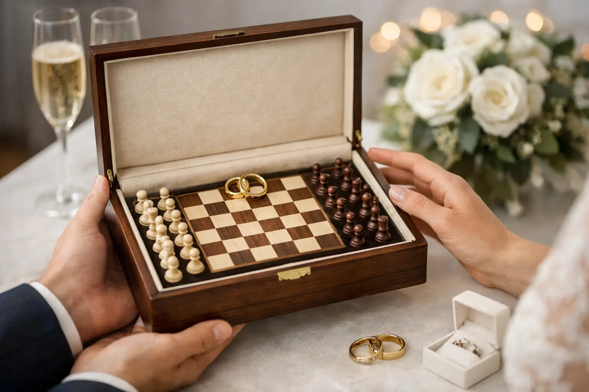 Comment offrir un échiquier de mariage ?
