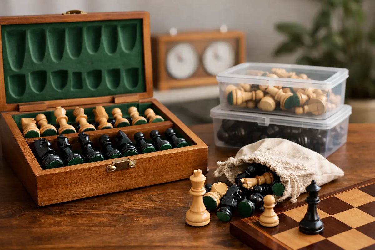 Comment ranger ses pièces d’échecs durablement