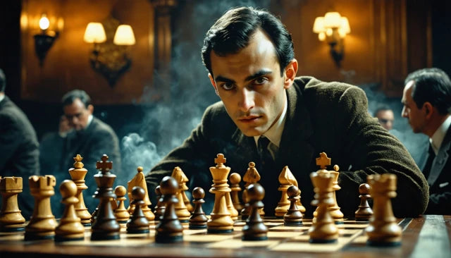 Mikhaïl Tal : Comment le Prodige Letton a Conquis le Meilleur Jeu d'Échecs Bois Artisanal en 5 Ans